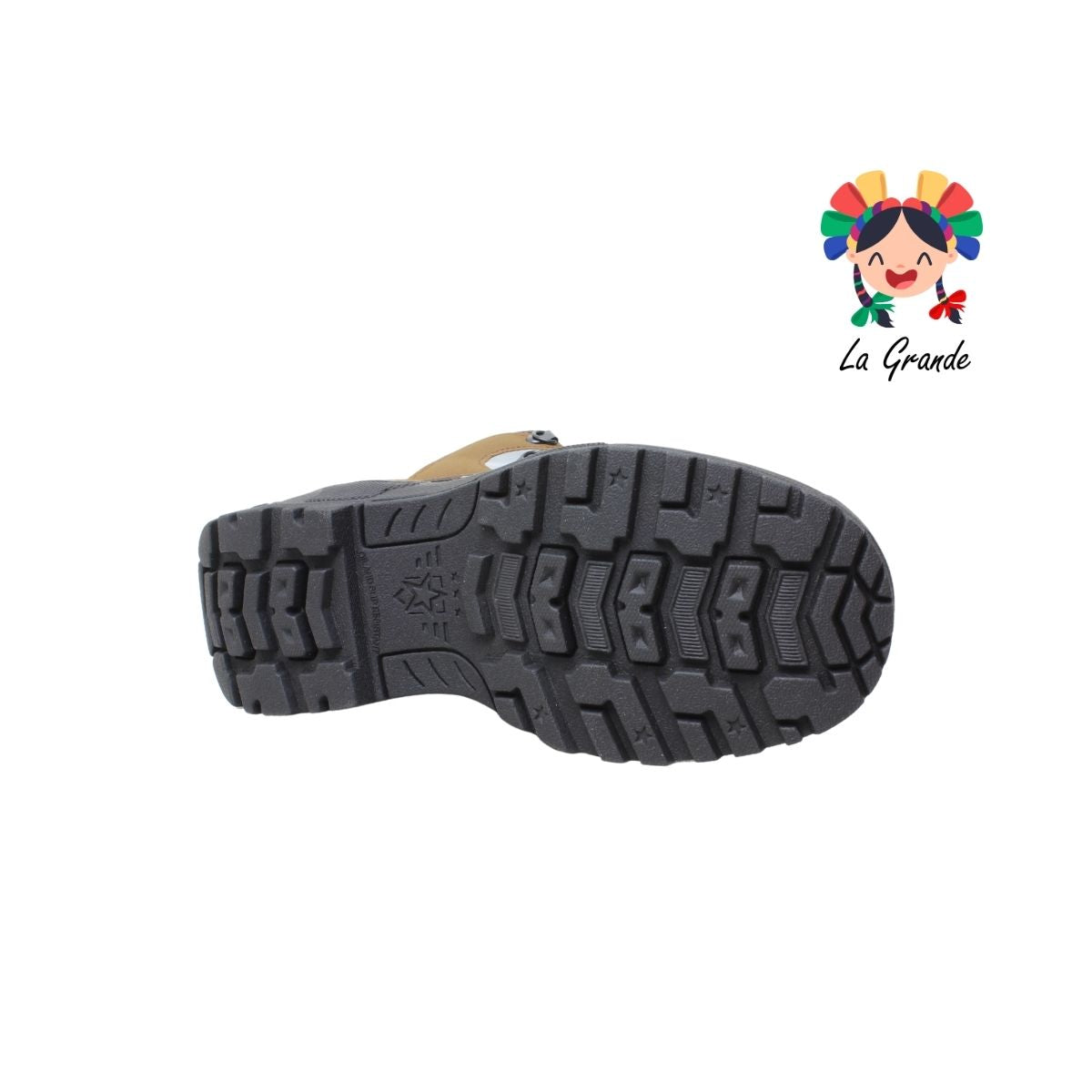 001 ISSUZU Café Negro Bota de Montaña para Caballero