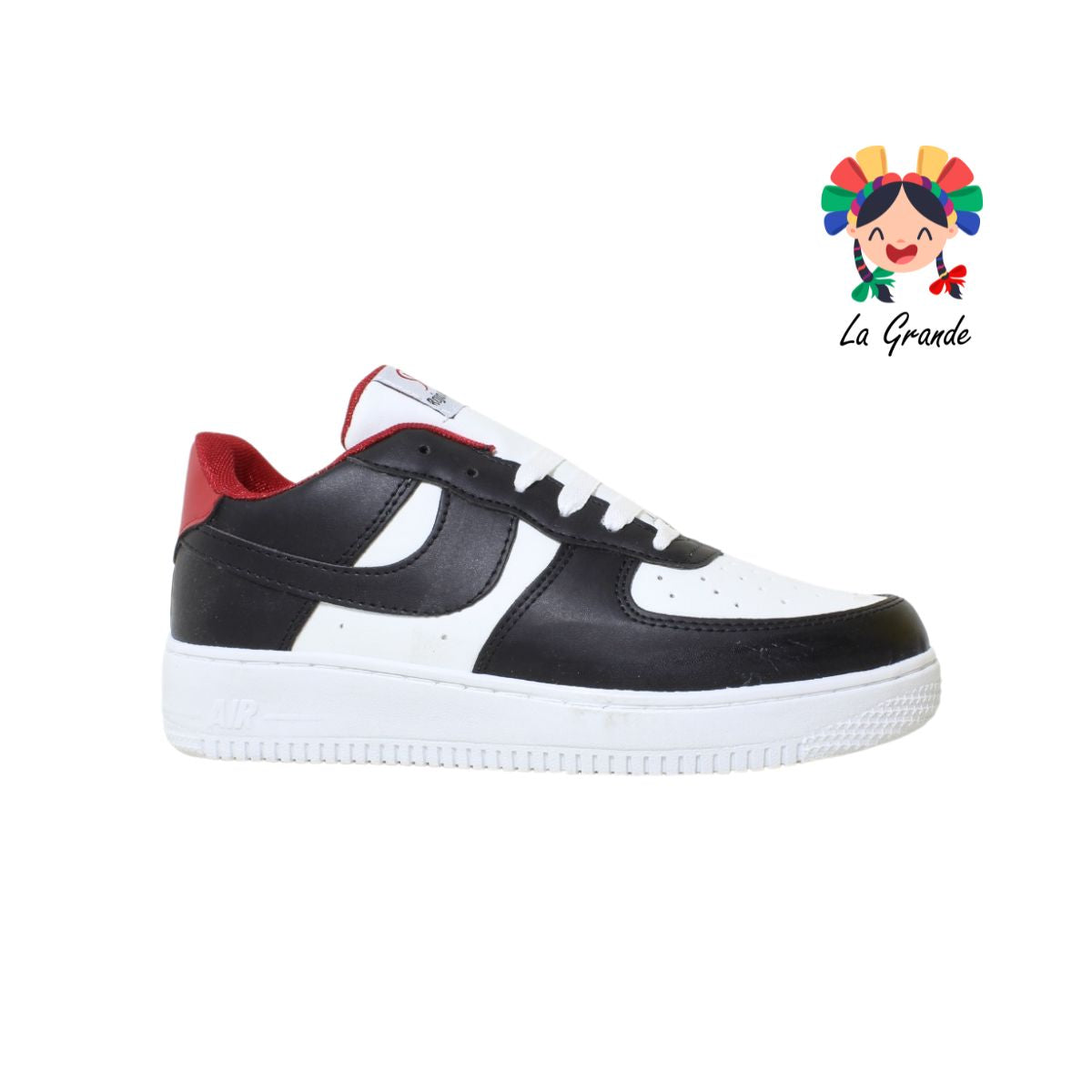 002 ROJO ARANDANO Bco Ngo Rojo Tenis Casual para Caballero