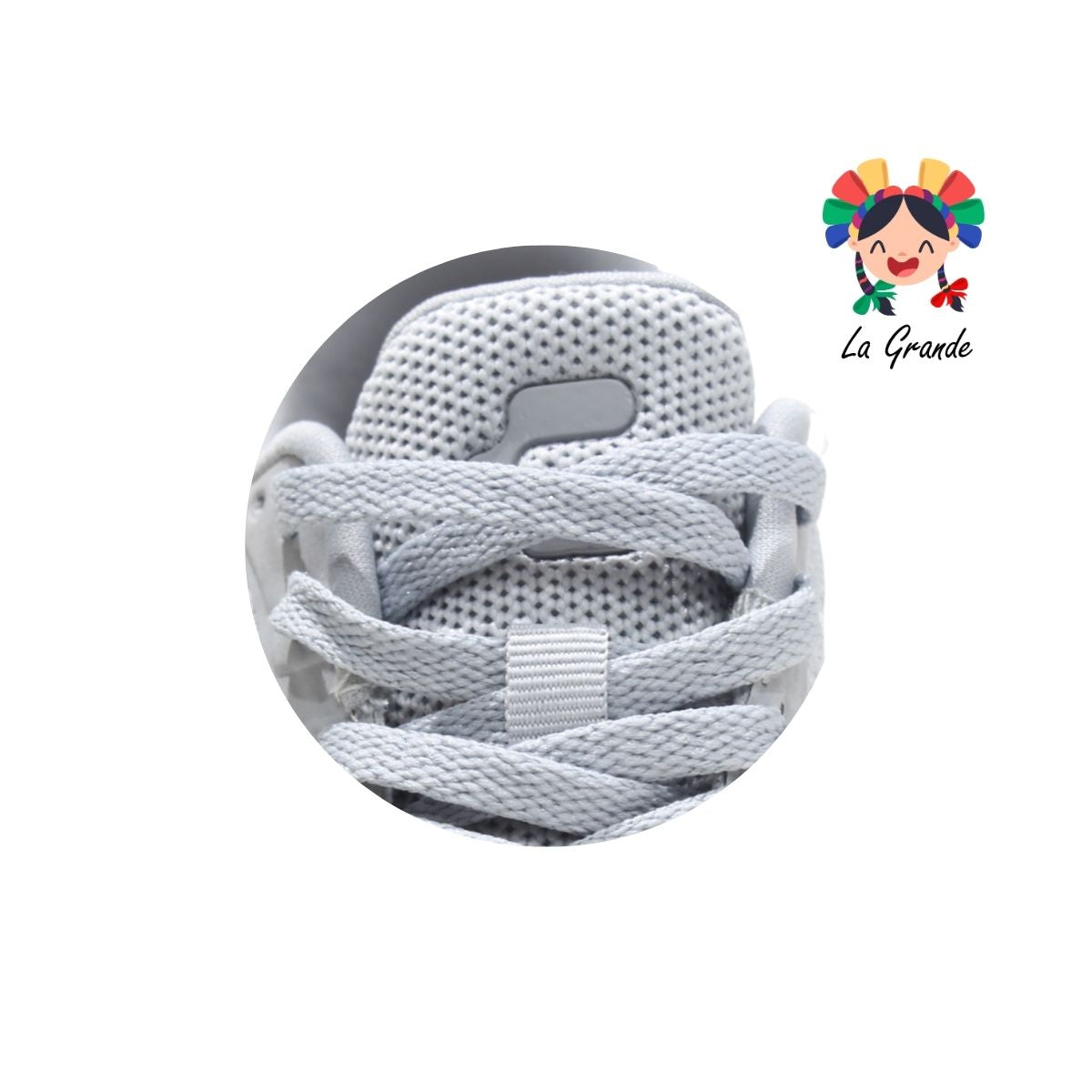 004 CHARLY Gris Tenis Deportivo Original para Dama y Joven