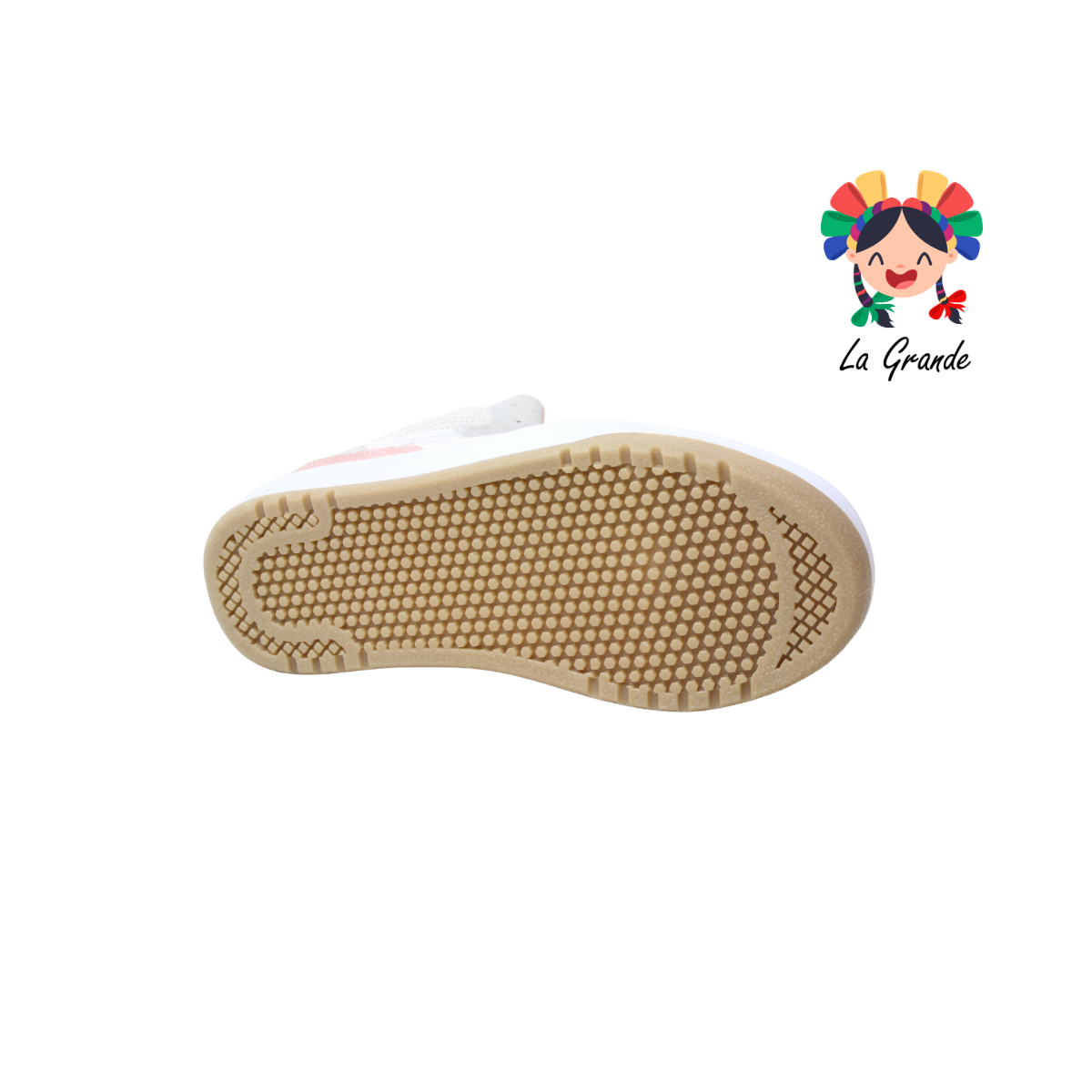 010761 PANAM Latte Rosa Tenis Casual Original para Dama