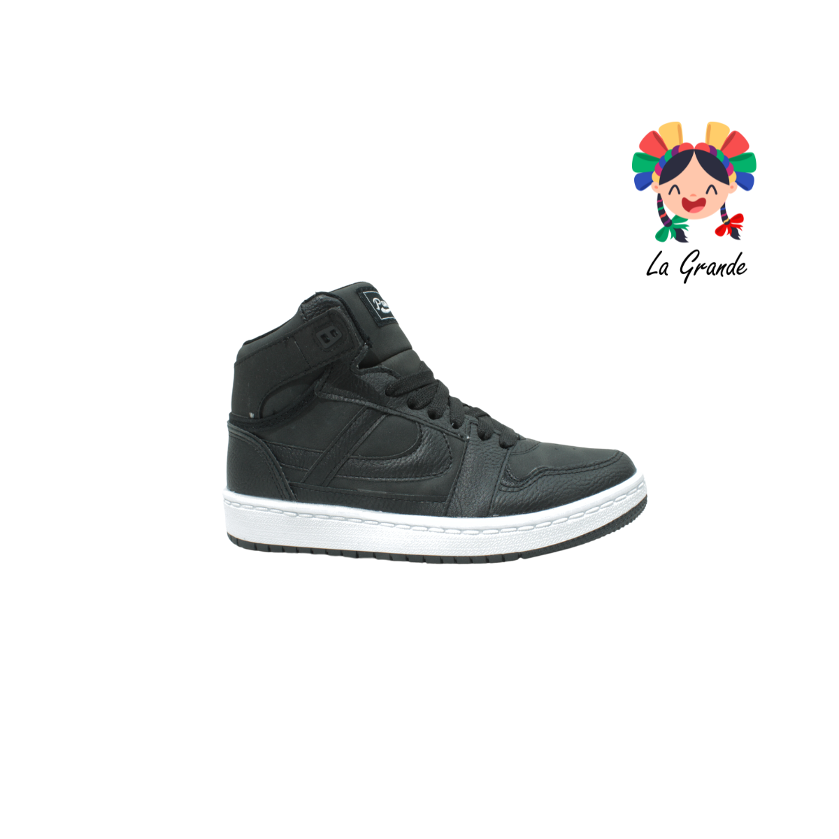 010776 PANAM Negro Sint Tenis Casual para Dama  y Caballero Nacional Original