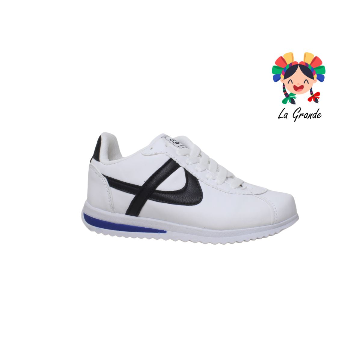 010848 PANAM Bco Ngo Napa Tenis Casual Original para Dama,Joven y Caballero