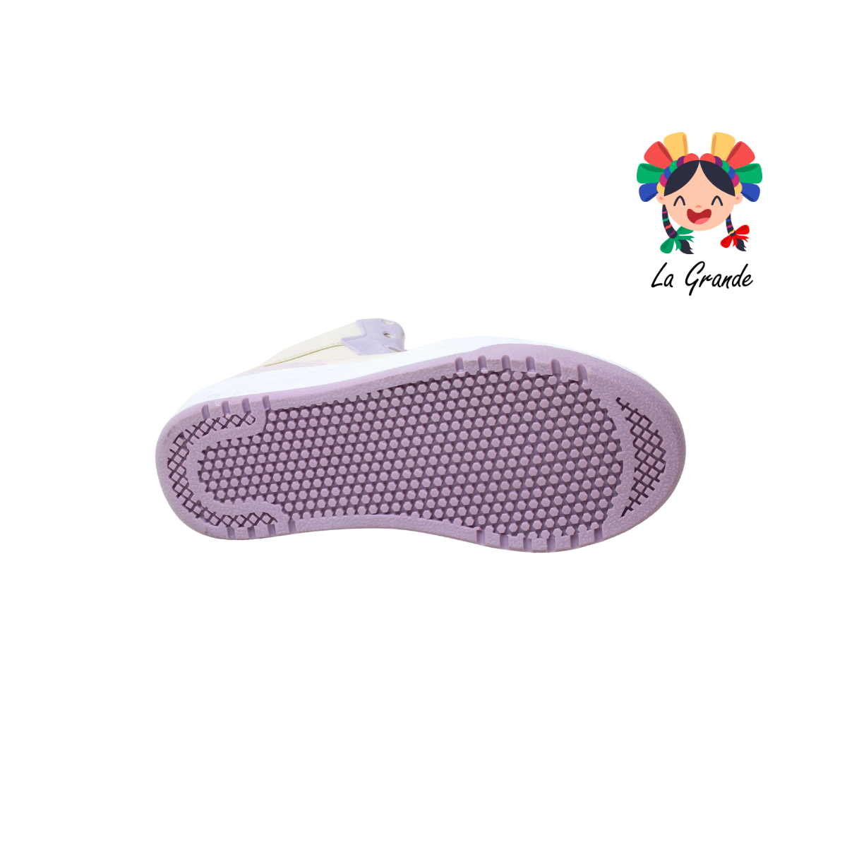 010870 PANAM Latte Rosa Tenis Casual Original para Dama