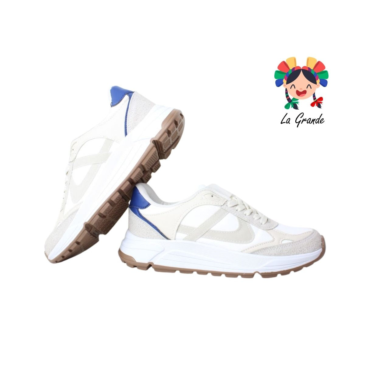 010952 PANAM Ostión Azul Tenis Casual Original para Caballero