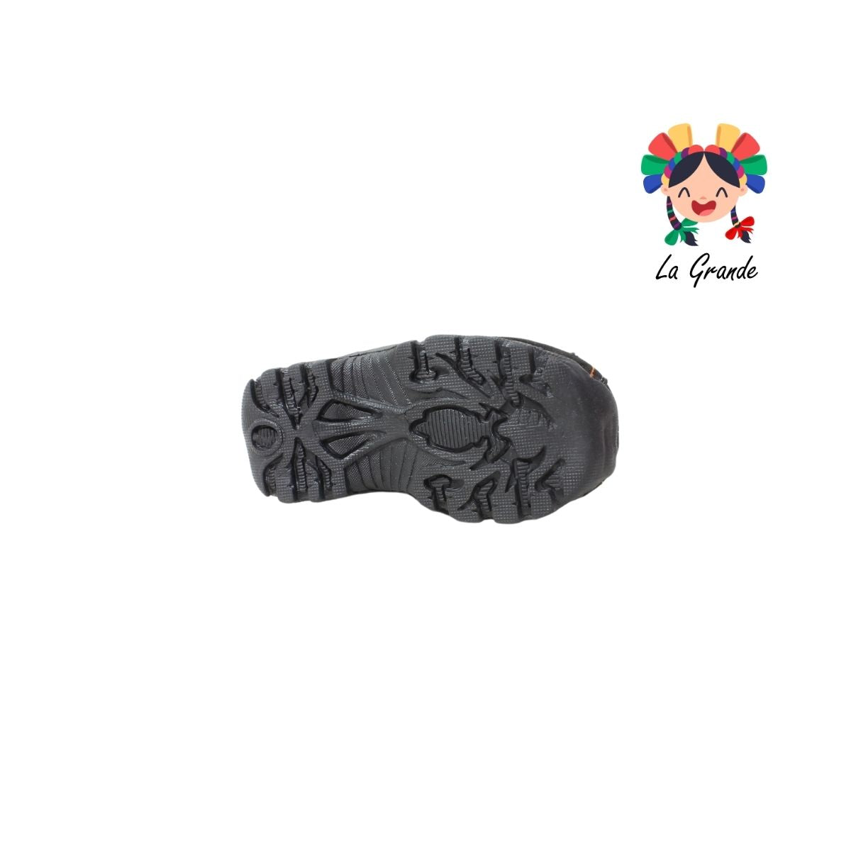 01 BUKANERO Negro Durazno Bota de Montaña para Bebé