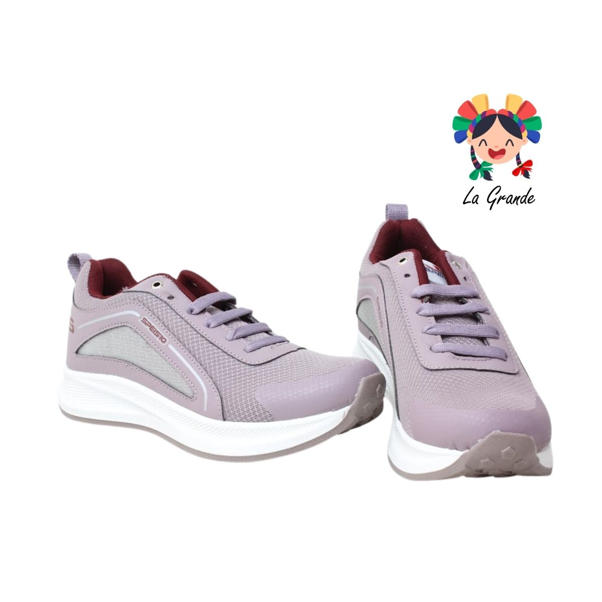 024 SPEIS10 Púrpura Vino Tenis Deportivo para Dama y Joven