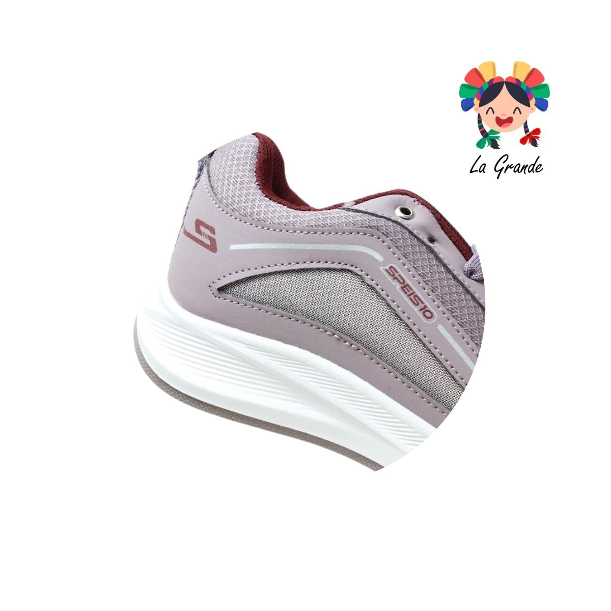 024 SPEIS10 Púrpura Vino Tenis Deportivo para Dama y Joven