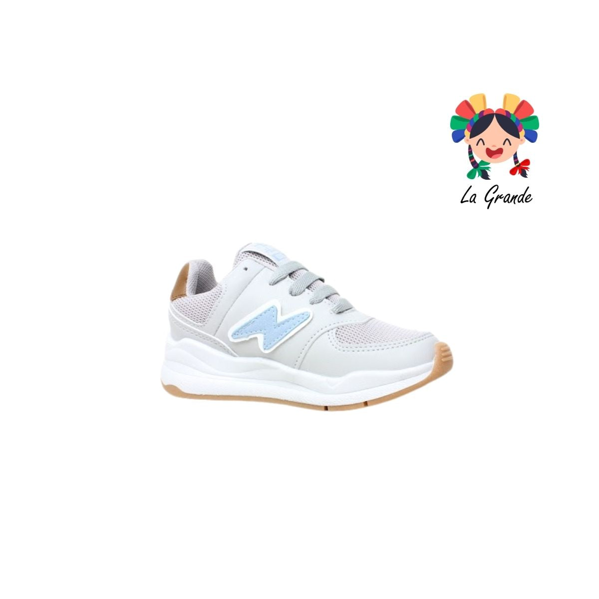 063 HEBOX Cielo Ámbar Tenis Casual para Niña y Niño