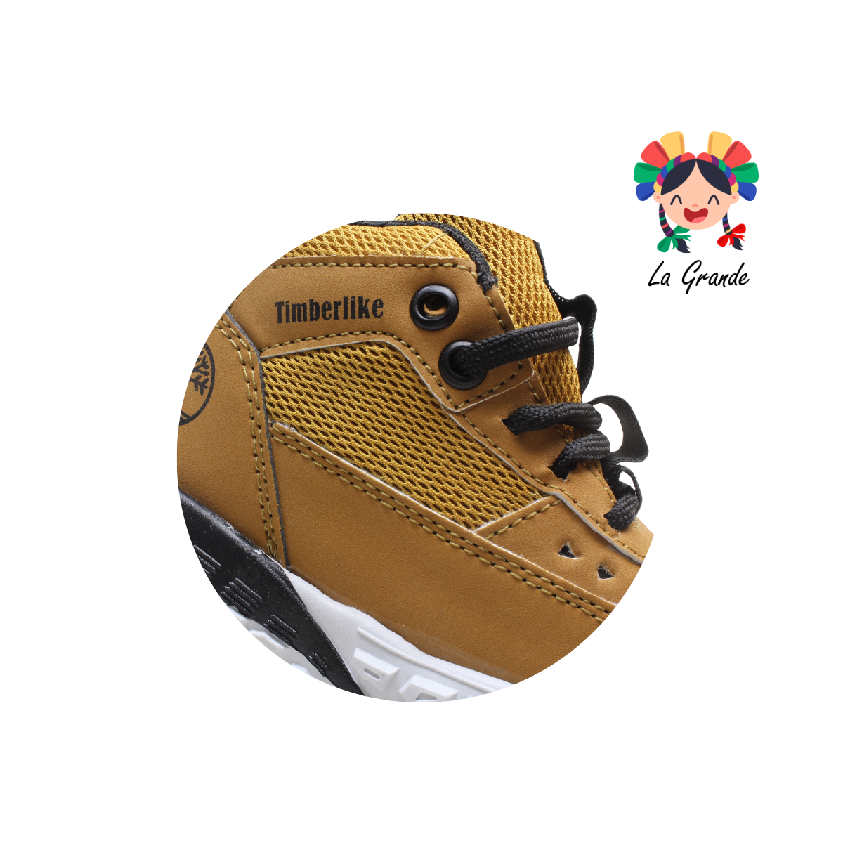 066 VANNI CLUB Miel Negro Sint Bota de Montaña para Niño