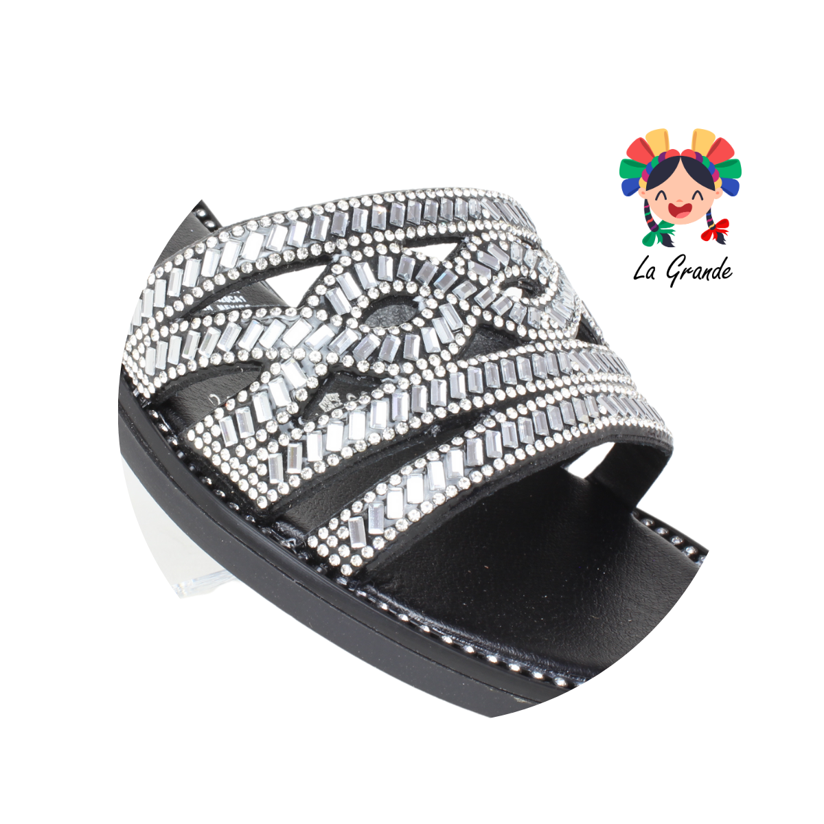 070 MARI ROSS Plata Sintético Sandalia Casual para Dama