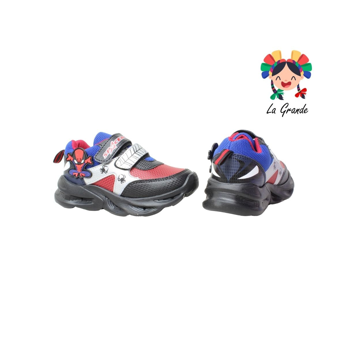 087-20 SPACE BOYS Rojo Rey Tenis Deportivo para Niña y Niño