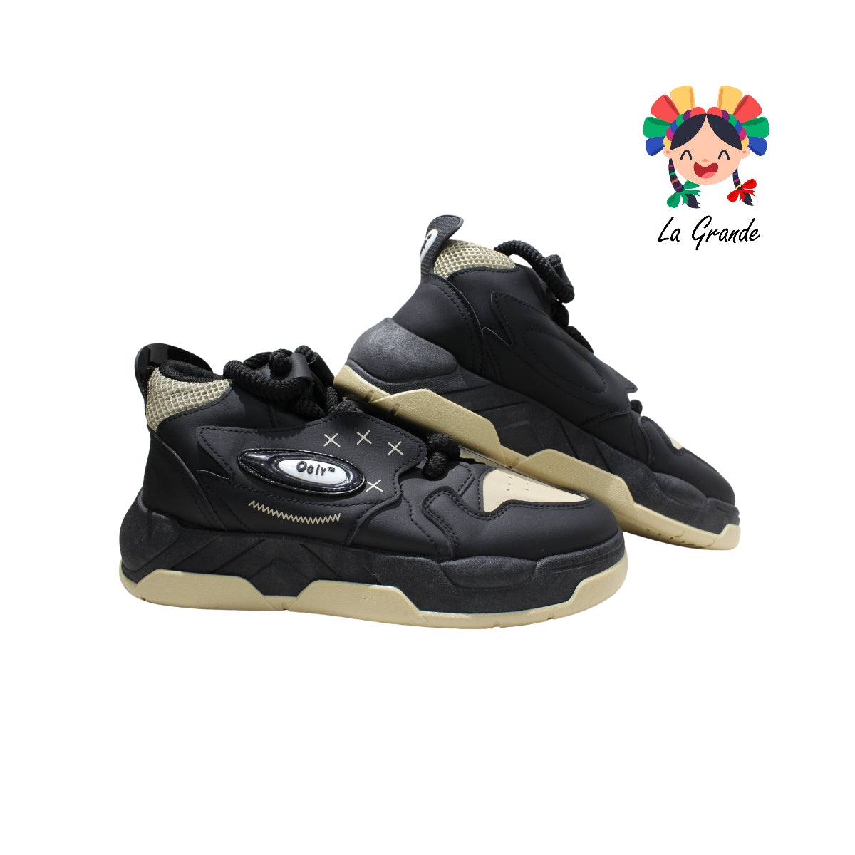 C339 OGIY Ngo Beige Sint Tenis Casual para Caballero