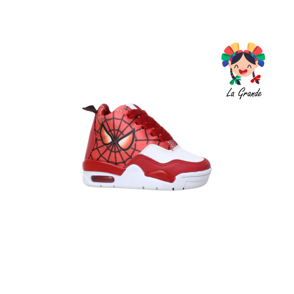 1007 PAOLA RAMIREZ Rojo Ngo Sint Tenis Casual para Bebé