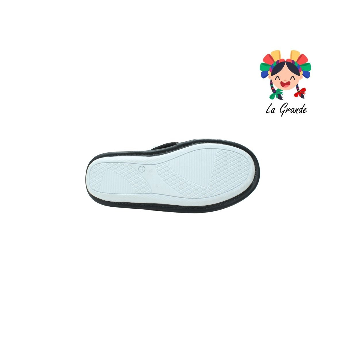 10087 STHAL Negro Pantufla Moño para Dama