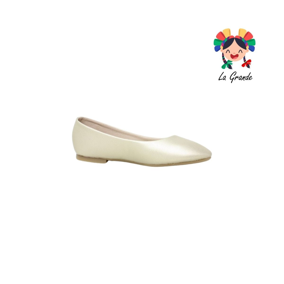 100 SOFITA Oro Sintético Balerina para Niña y Dama