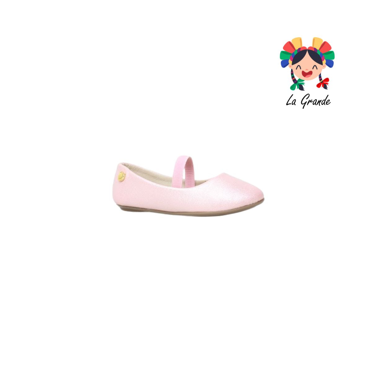 100 SOFITA Rosa Salma Sintético Balerina para Niña y Dama