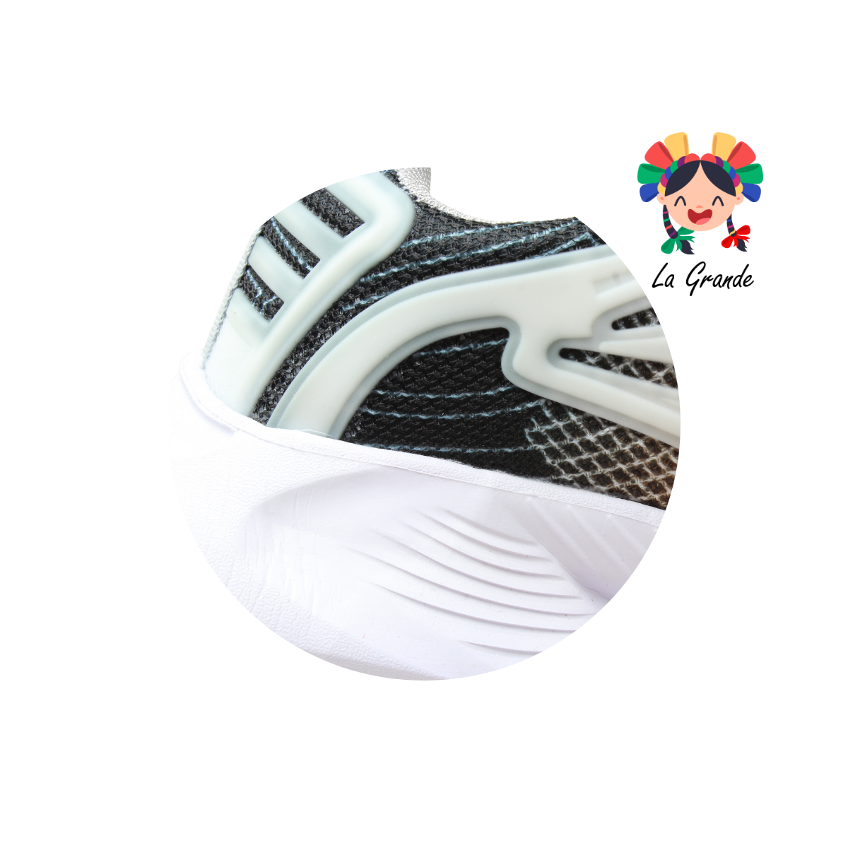 10173 MAKKENA Gris Naranja Tenis Deportivo para Caballero