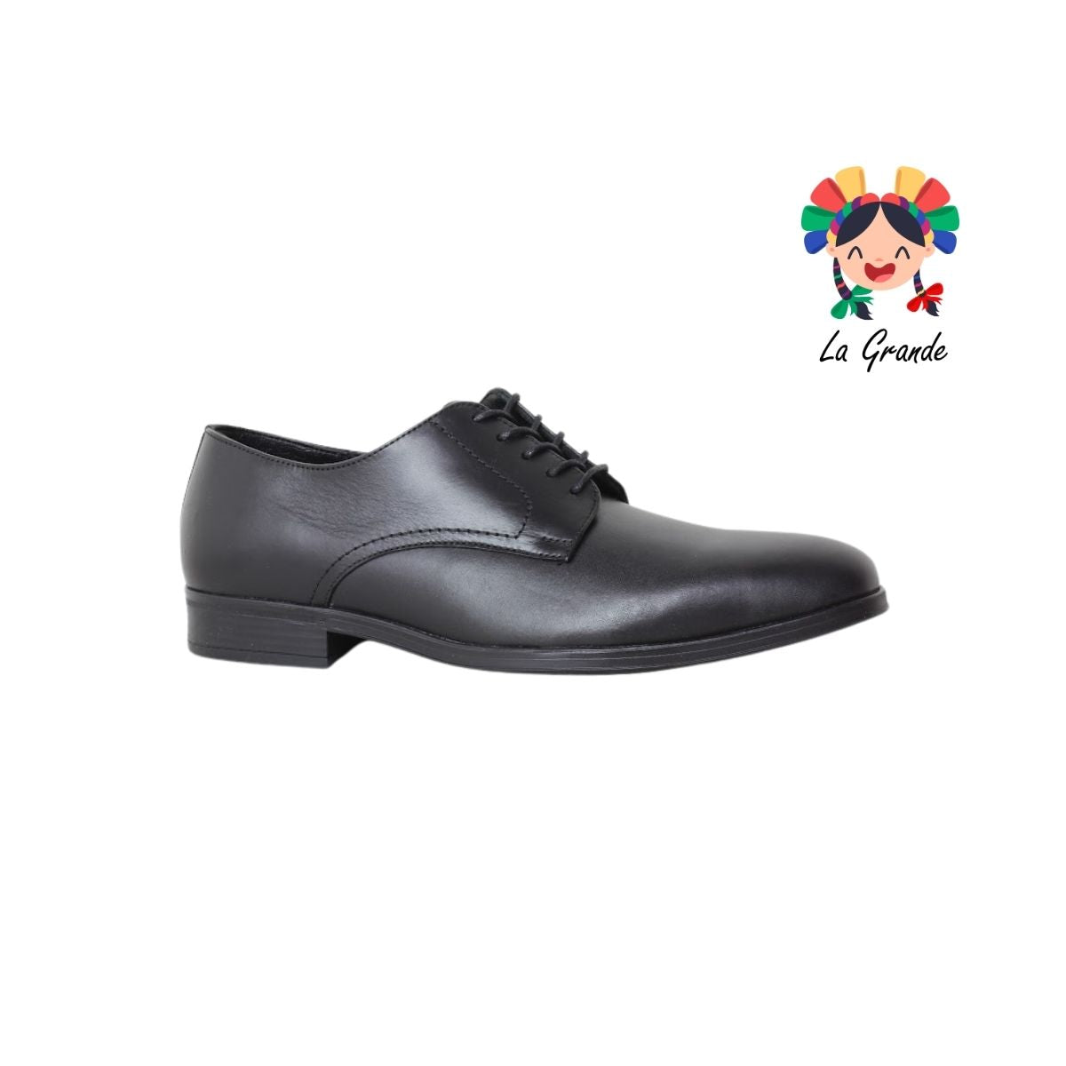 1041 DOGI Negro Piel Zapato Casual para Caballero