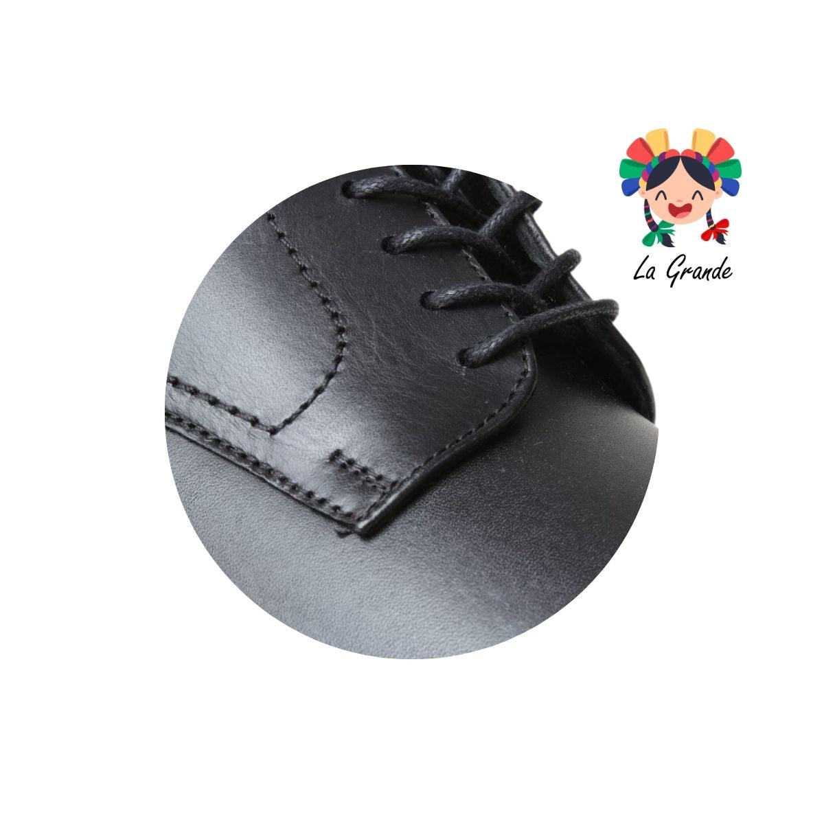 1041 DOGI Negro Piel Zapato Casual para Caballero