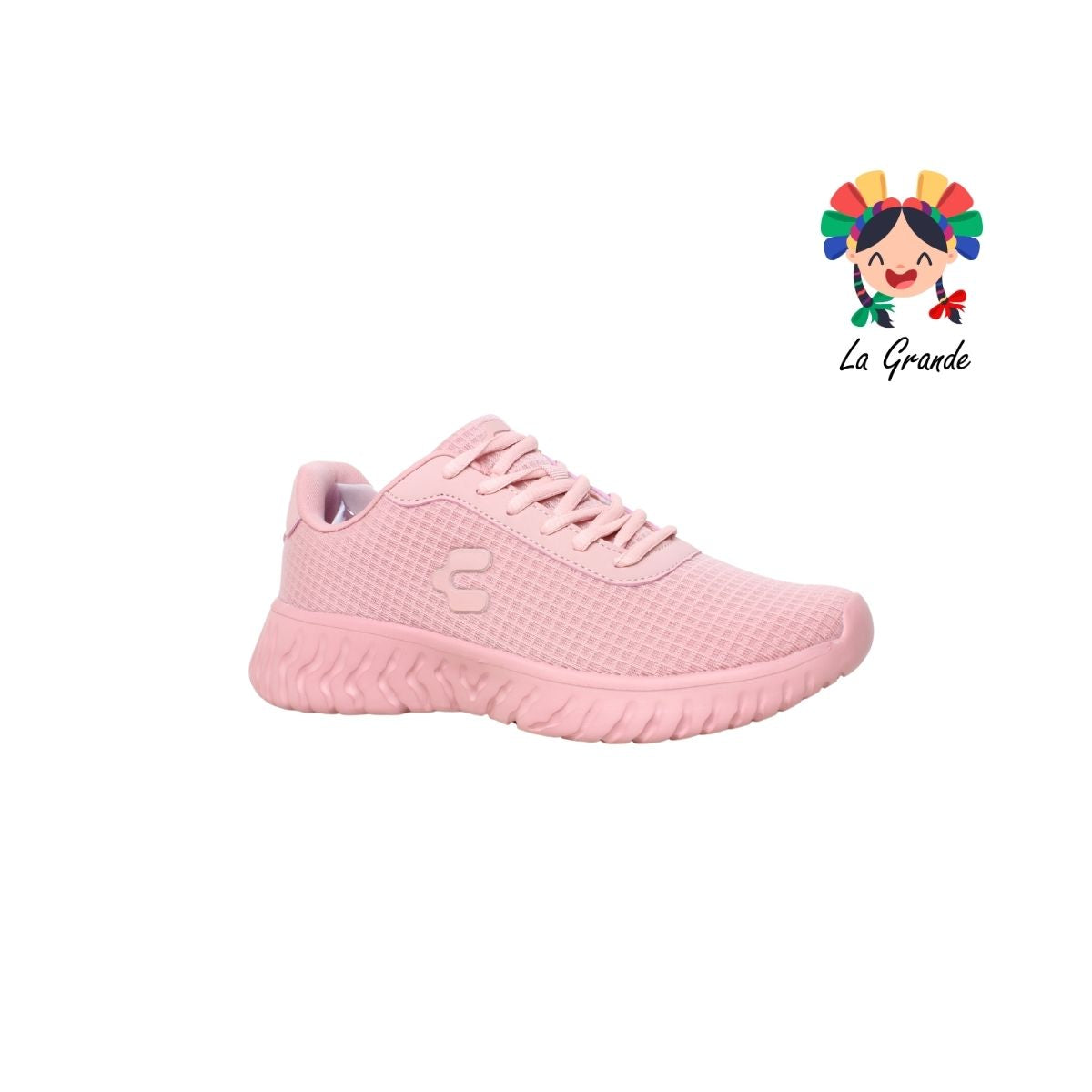 1059172 CHARLY Rosa Rosa Running Tenis Deportivo para Dama