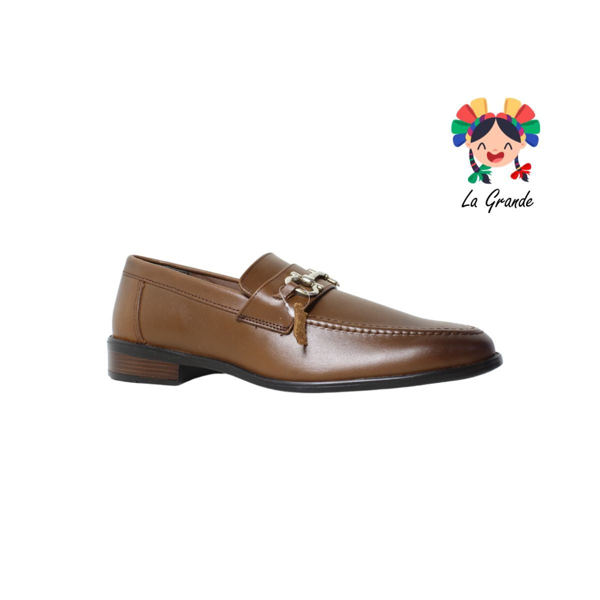 10610 SOLIE Tan Piel zapato Casual Tipo Mocasin de Caballero