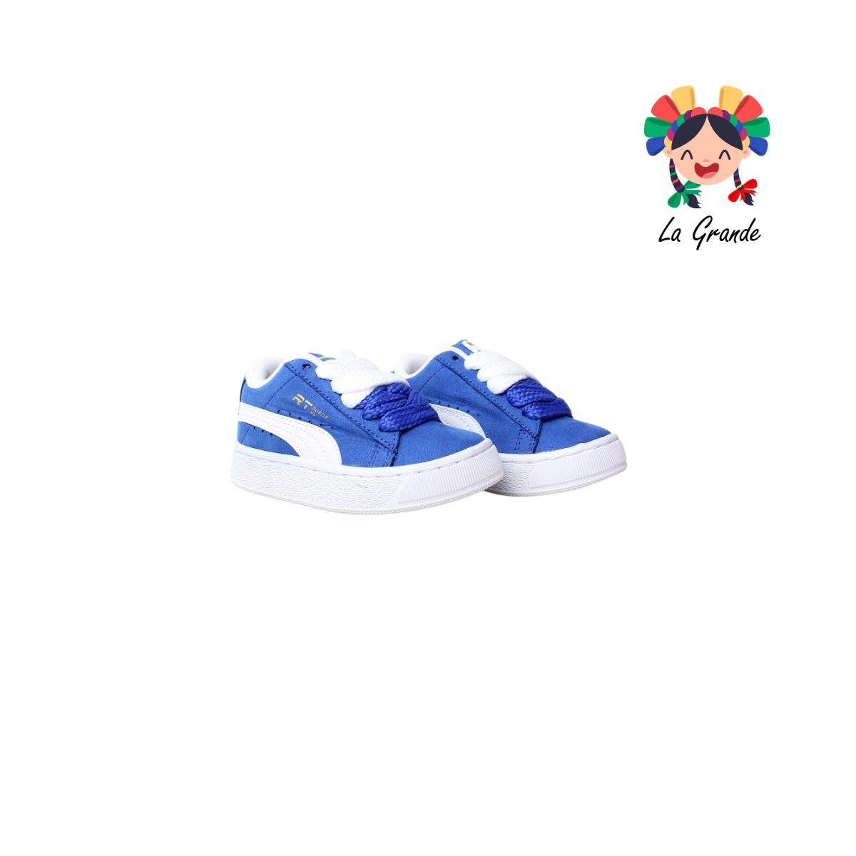 1080 WINS Rey Blanco Sintético Tenis Casual para Niña y Niño