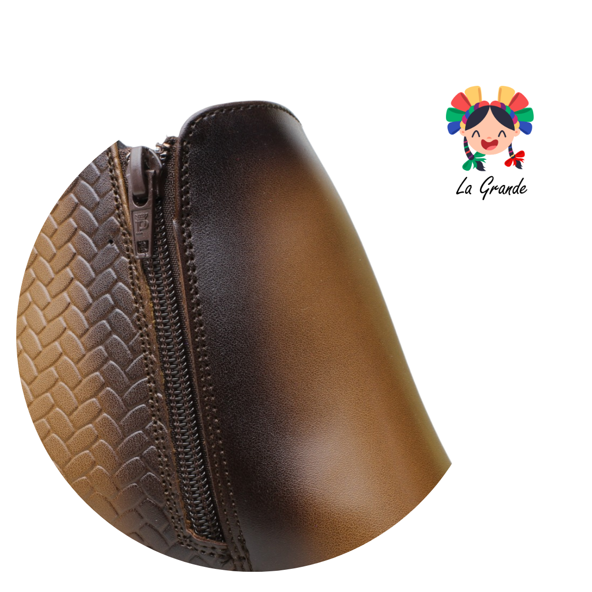 113 LEOPATRIA Miel Bota Casual para Dama