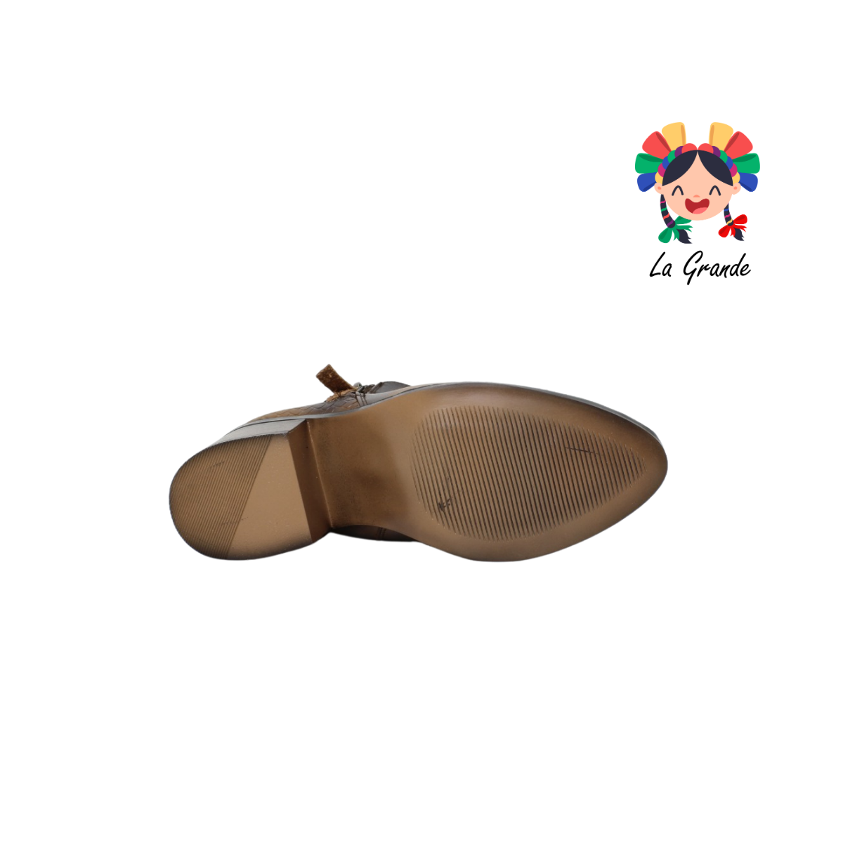 113 LEOPATRIA Miel Bota Casual para Dama
