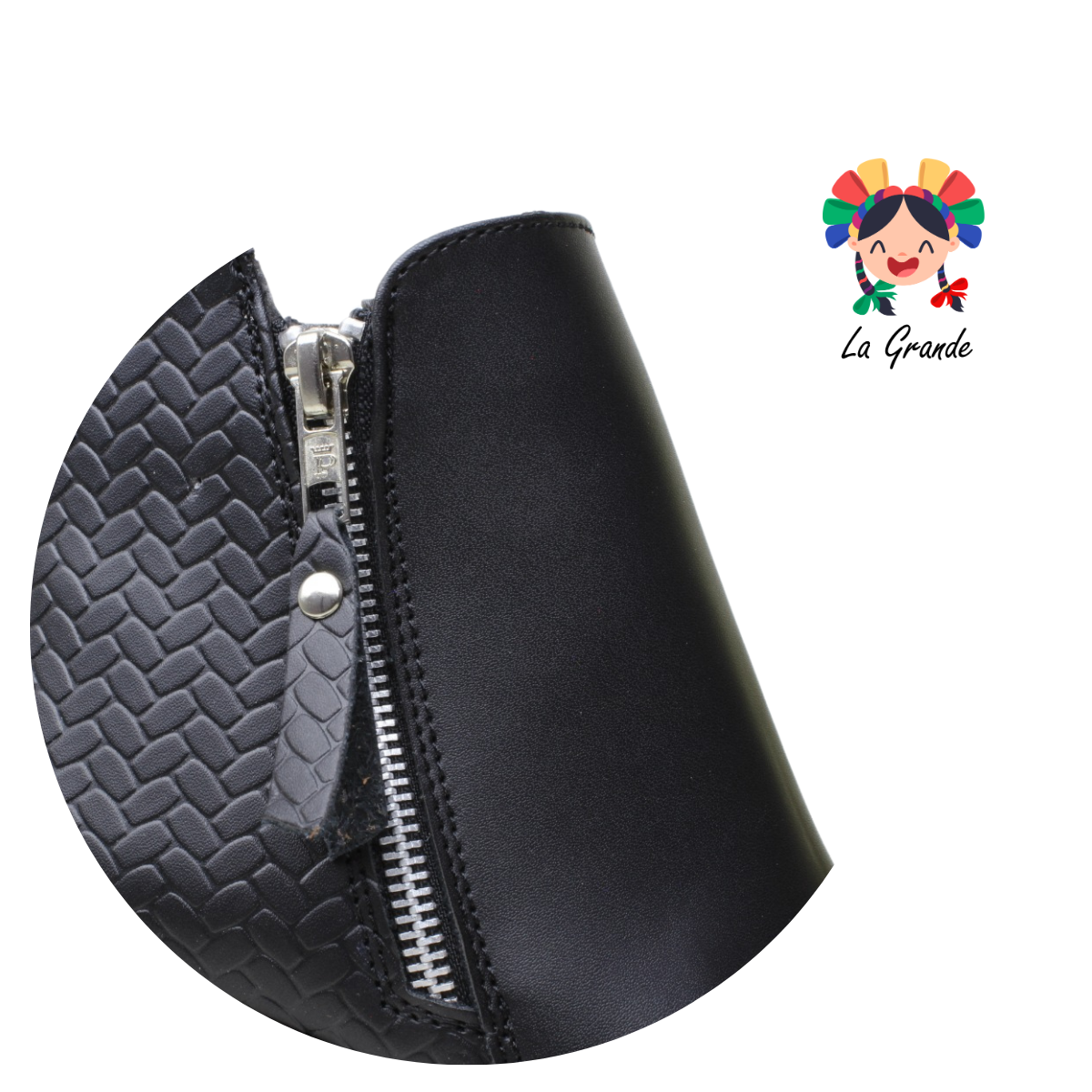 113 LEOPATRIA Negro Bota Casual para Dama