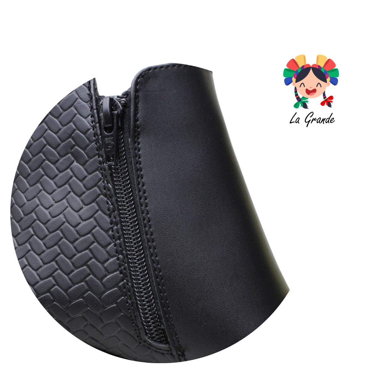 113 LEOPATRIA Negro Bota Casual para Dama