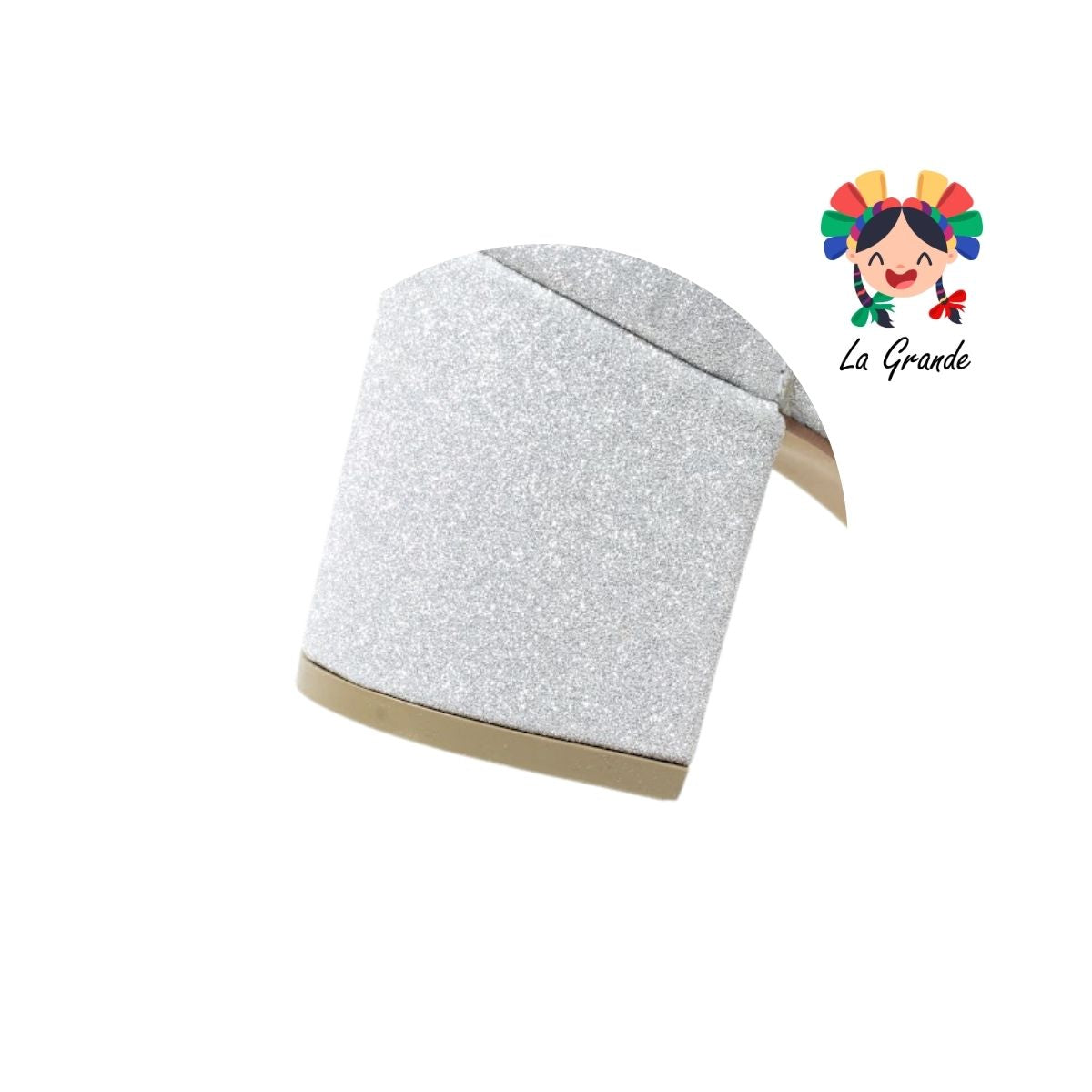 1165 KAROLINE Rich Plata Zapatilla para Dama