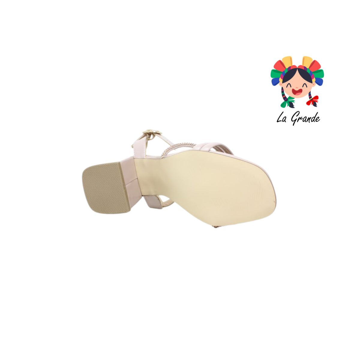 1169 KAROLINE Maquillaje Charol Zapatilla con Pedrería para Dama