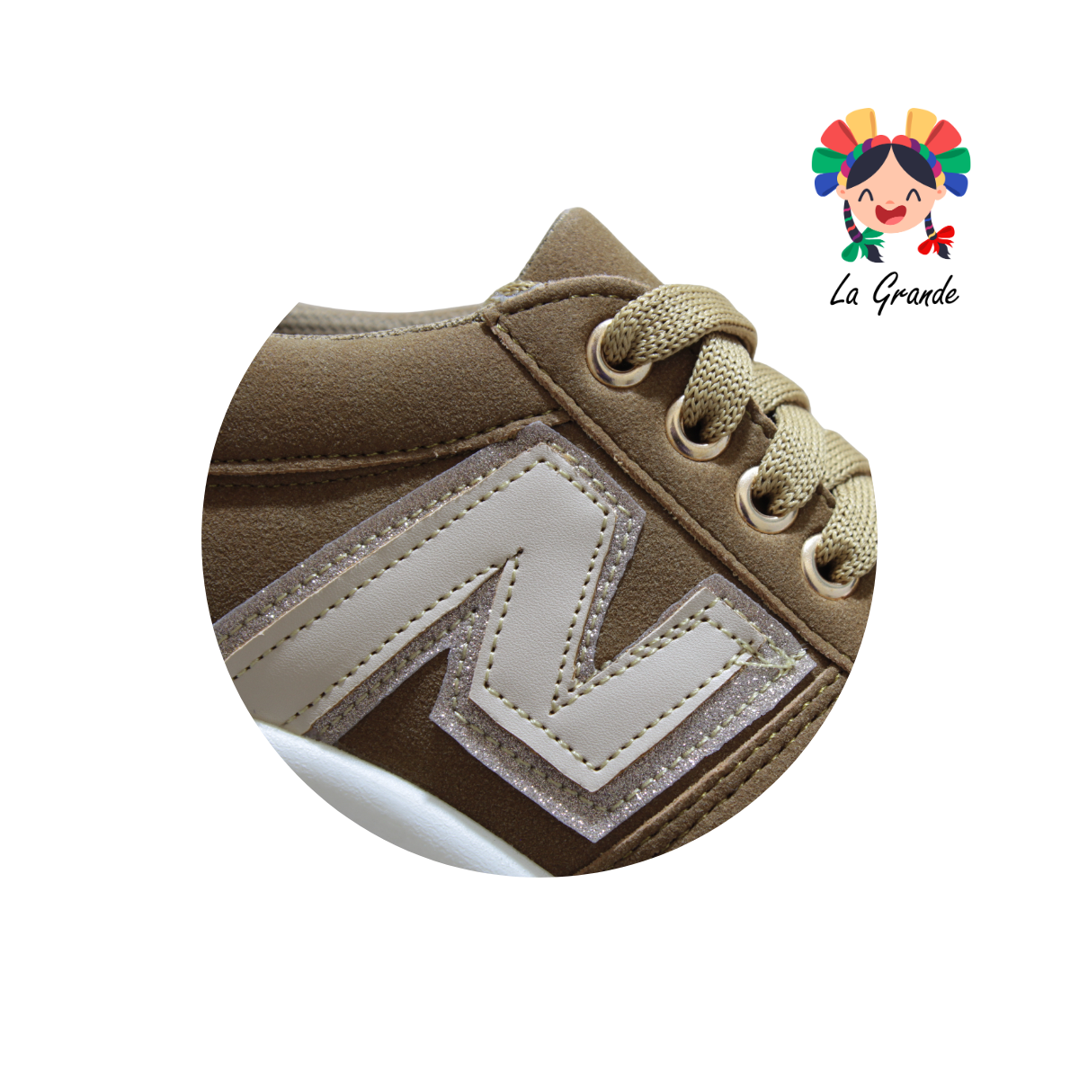 909 WILDCAT Camel Tenis Casual para Dama
