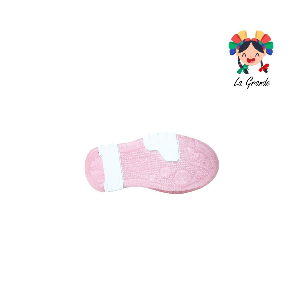 12000 FIRST Blanco Rosa Sint Tenis Casual para Niña