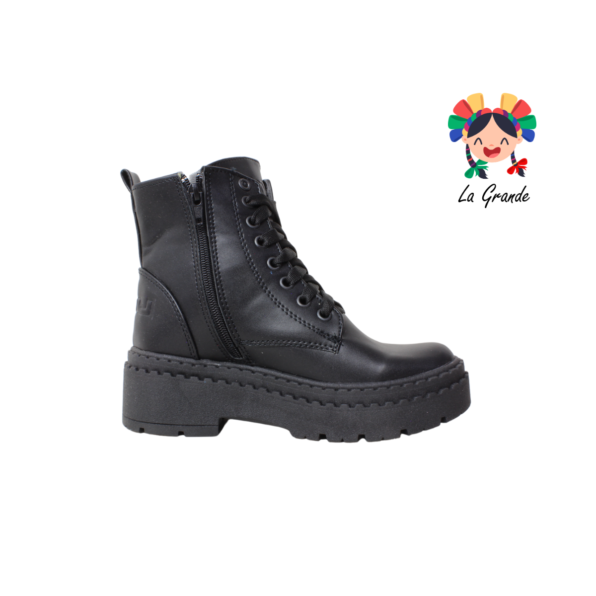 1200 TABU Negro Negro Bota Casual para Dama