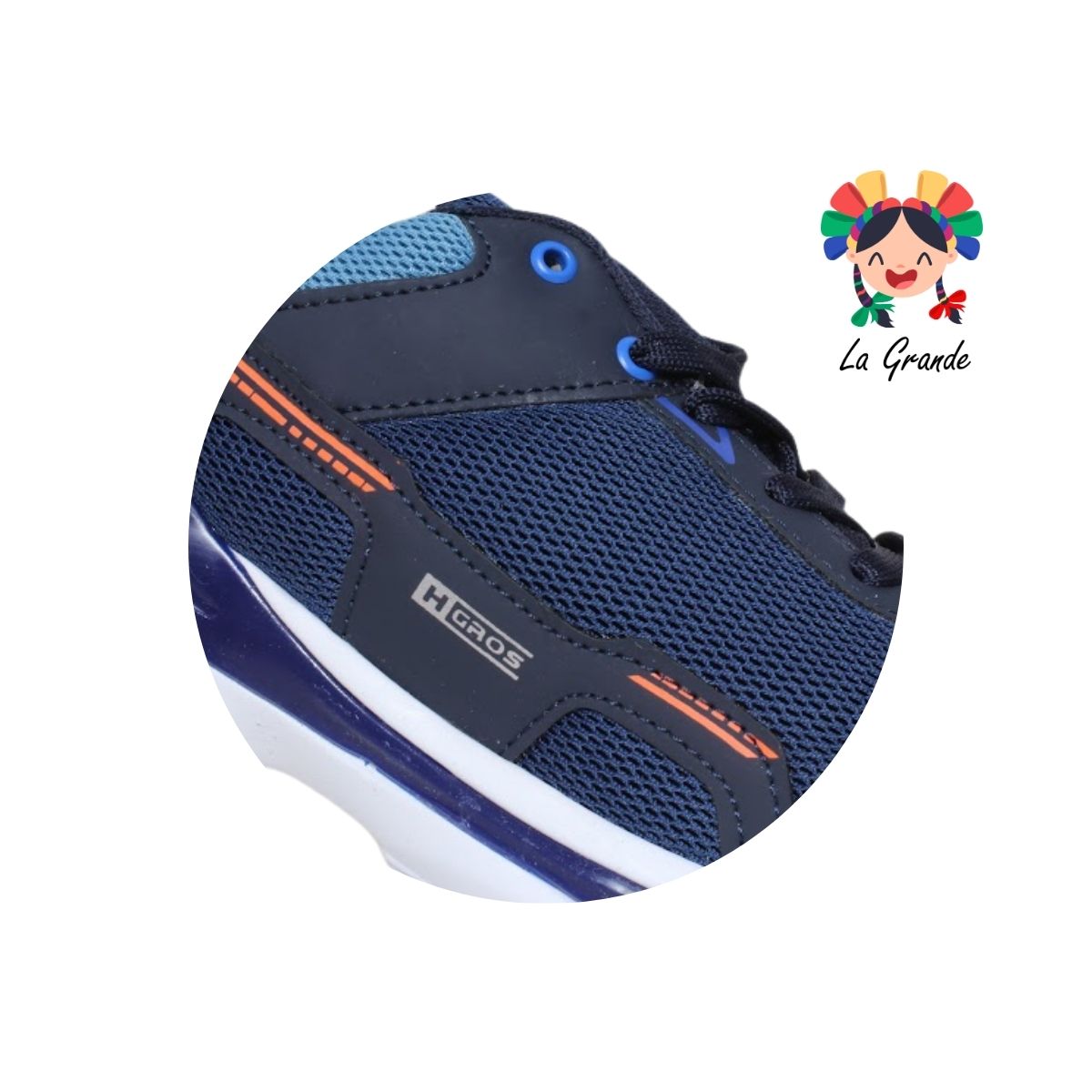 1232 H-GROSS Mno Cel Nja Tenis Deportivo para Caballero