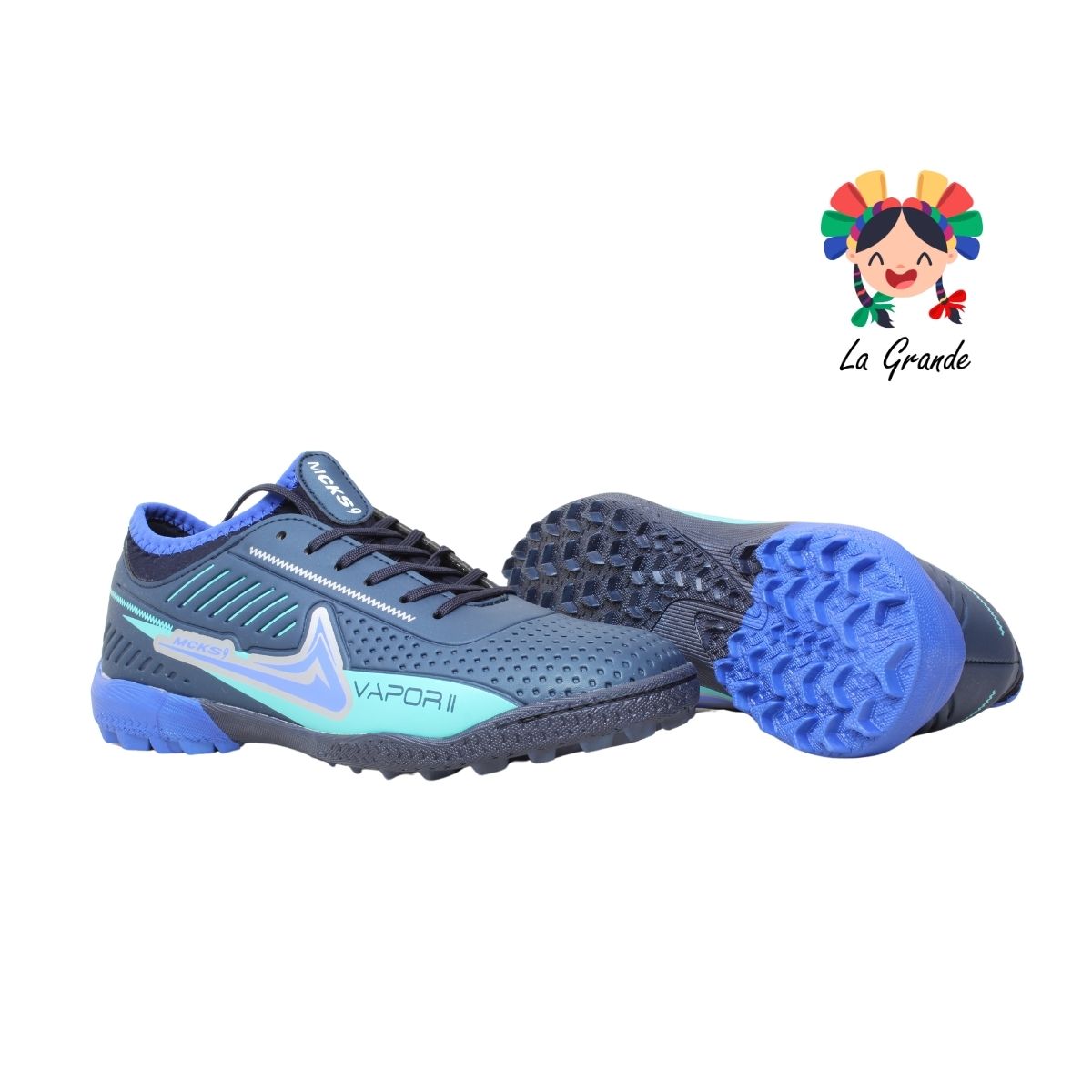 1259 MAYCKERS Marino Menta Menta Tenis Sintético de Fútbol Rápido para Caballero