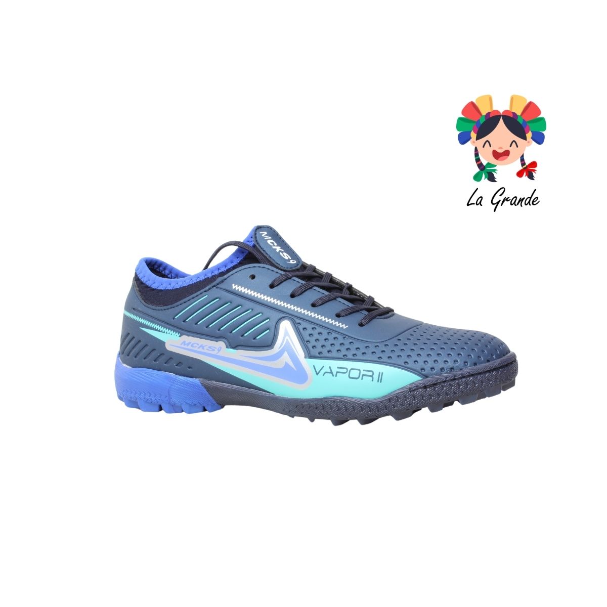 1259 MAYCKERS Marino Menta Menta Tenis Sintético de Fútbol Rápido para Caballero