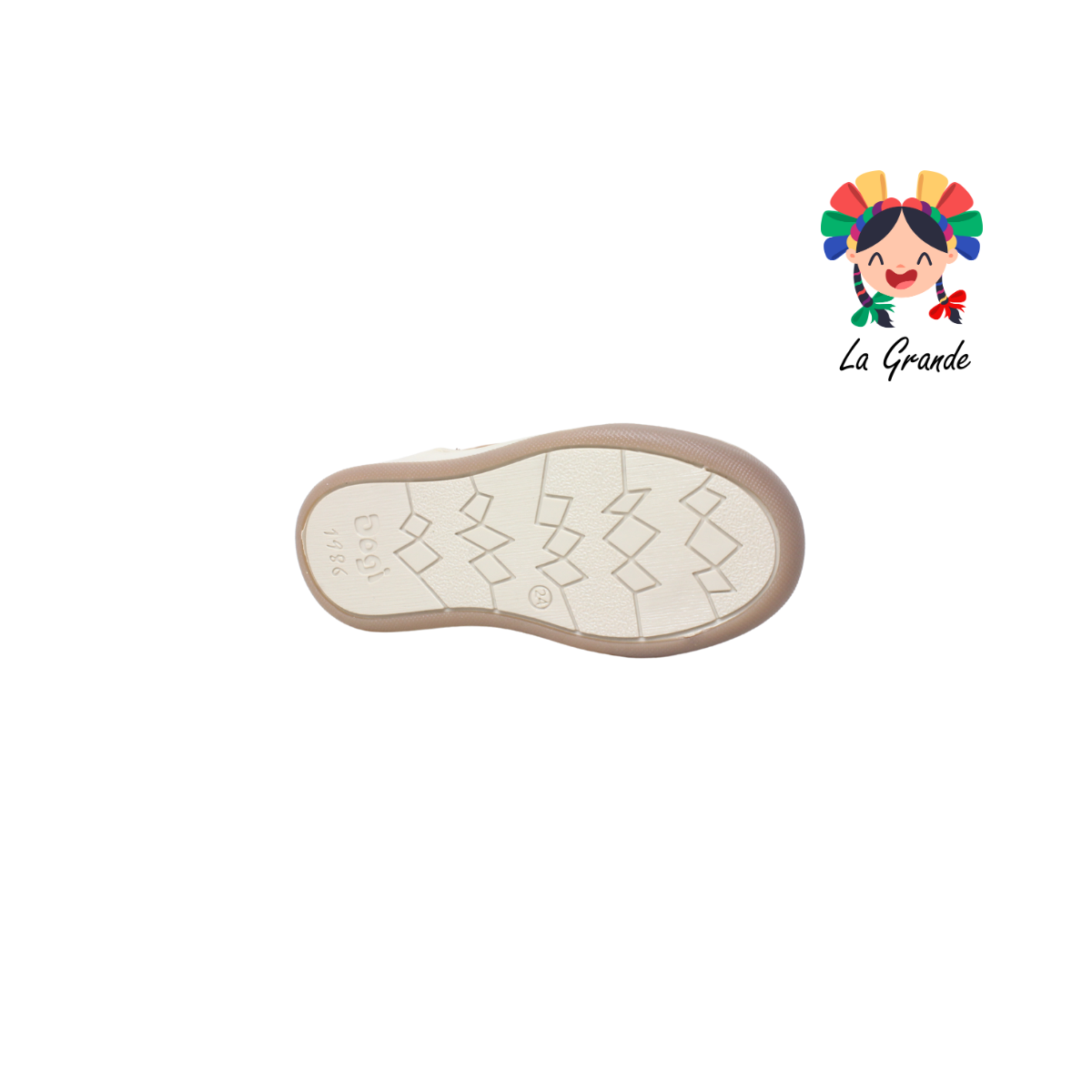 126 DOGI Tabaco Piel Zapato Casual para Niño