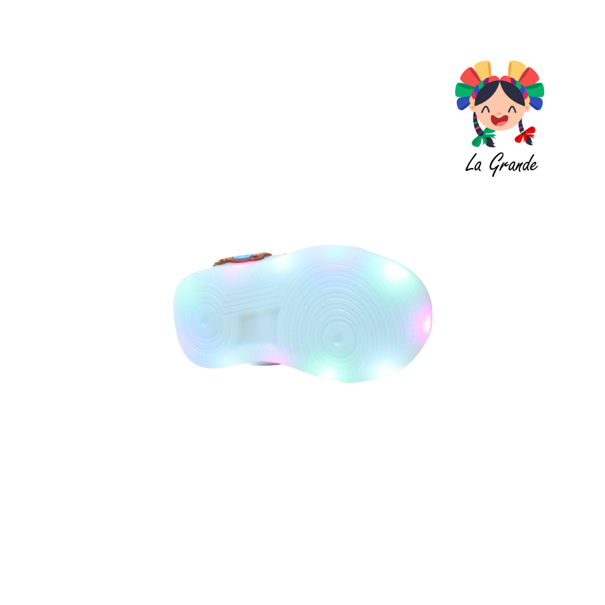 1320 CAPIBA WINS Blanco Cielo Sint Tenis Casual con Luz Led para Bebé