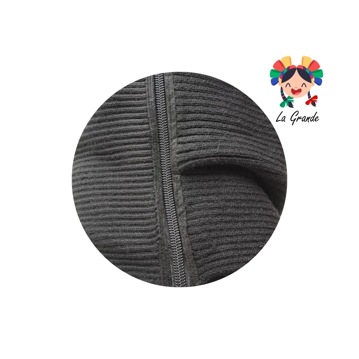 1351 SAO PAULO Negro Textil Bota Larga para Dama