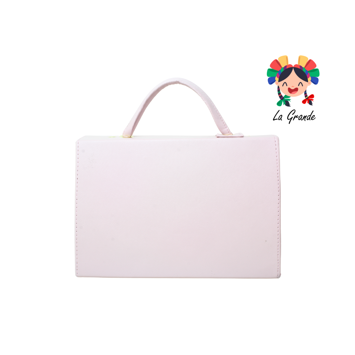 018 Bolsa Rosa Cinturon tipo Cajita para Dama