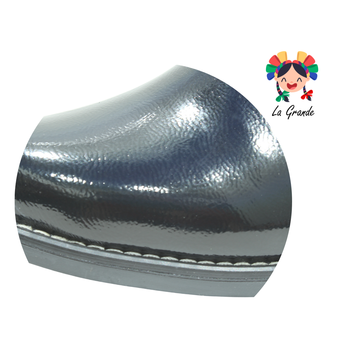 1392 DOMINIQ Negro Charol Bota Vaquera para Dama