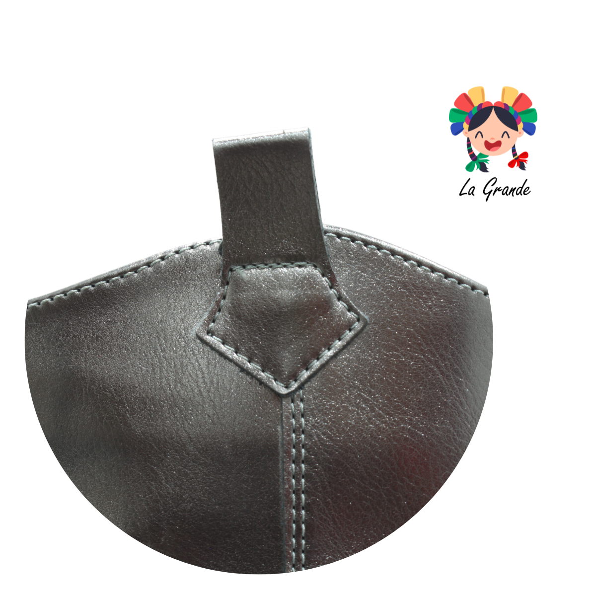 1392 DOMINIQ Plomo Charol Bota Vaquera para Dama