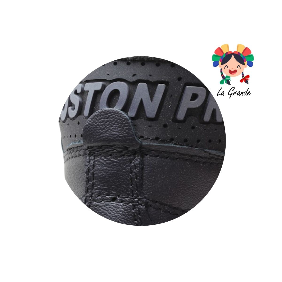 1450 PLANET BOSTON Negro Gris Bota Industrial con Casco para Dama y Jóven