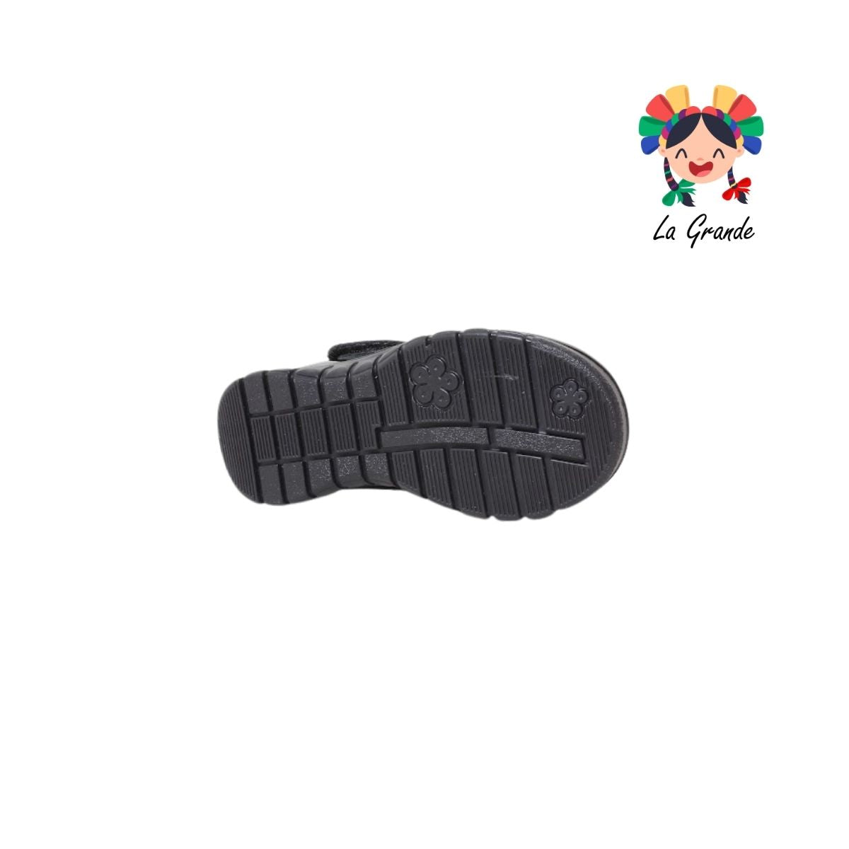 1505 MUJER BONITA Negro Charol Zapato Escolar para Niña