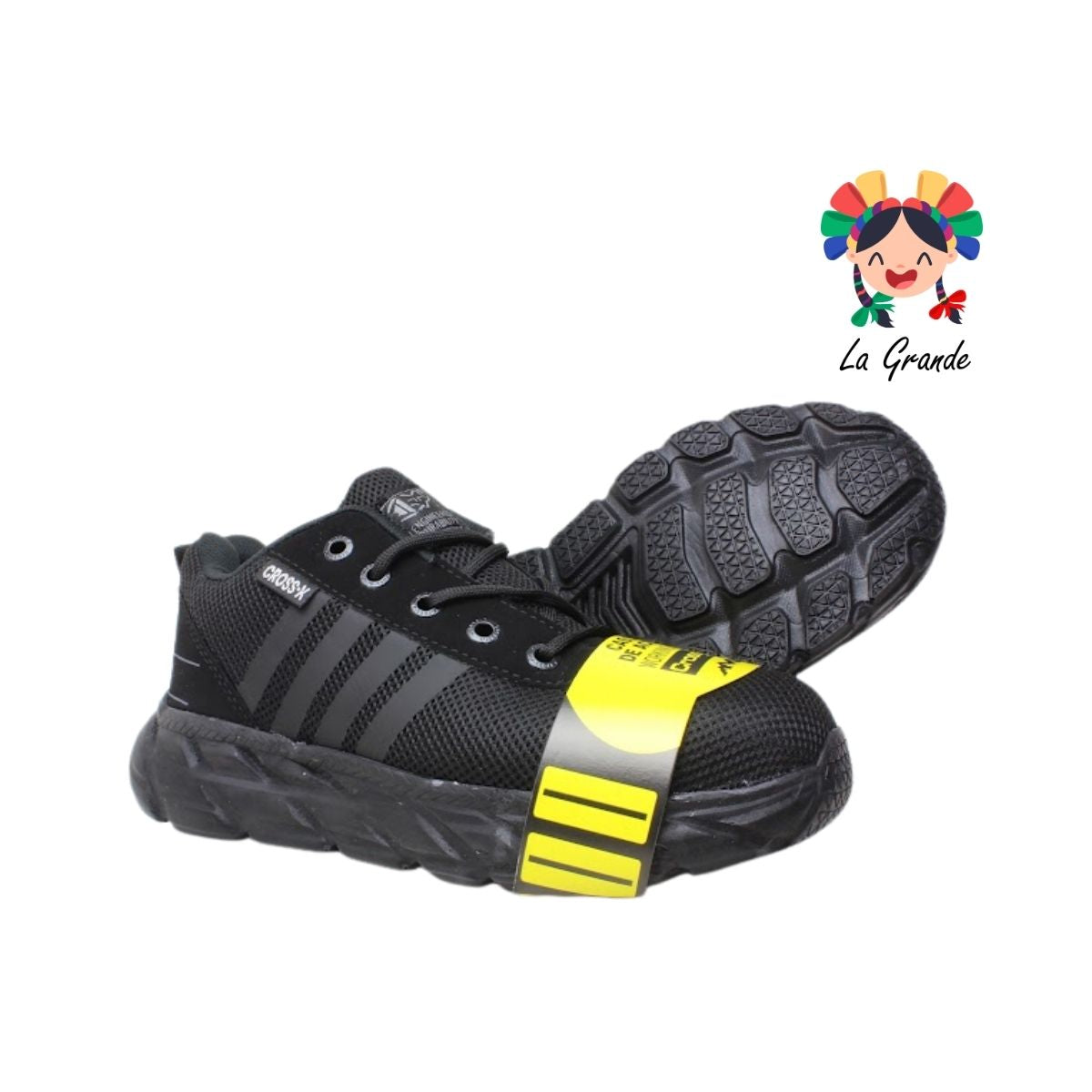1548 CROSS-X Ngo Ngo Ngo Tenis Deportivo con Casco de Acero para Caballero