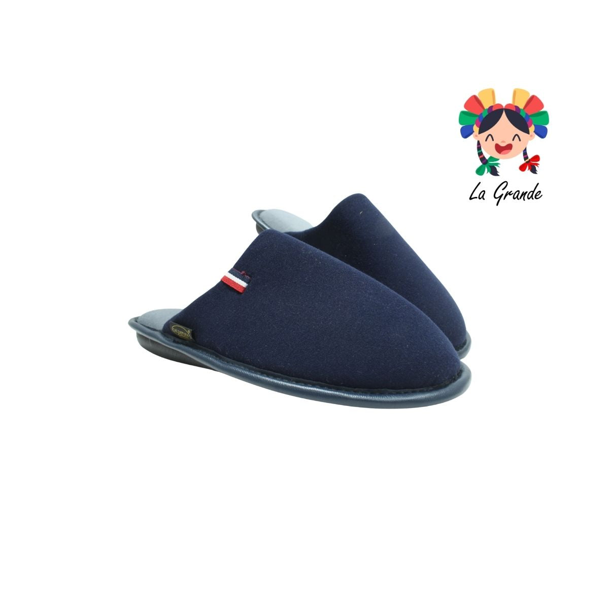 16031 STHAL Marino Gris Pantufla para Caballero