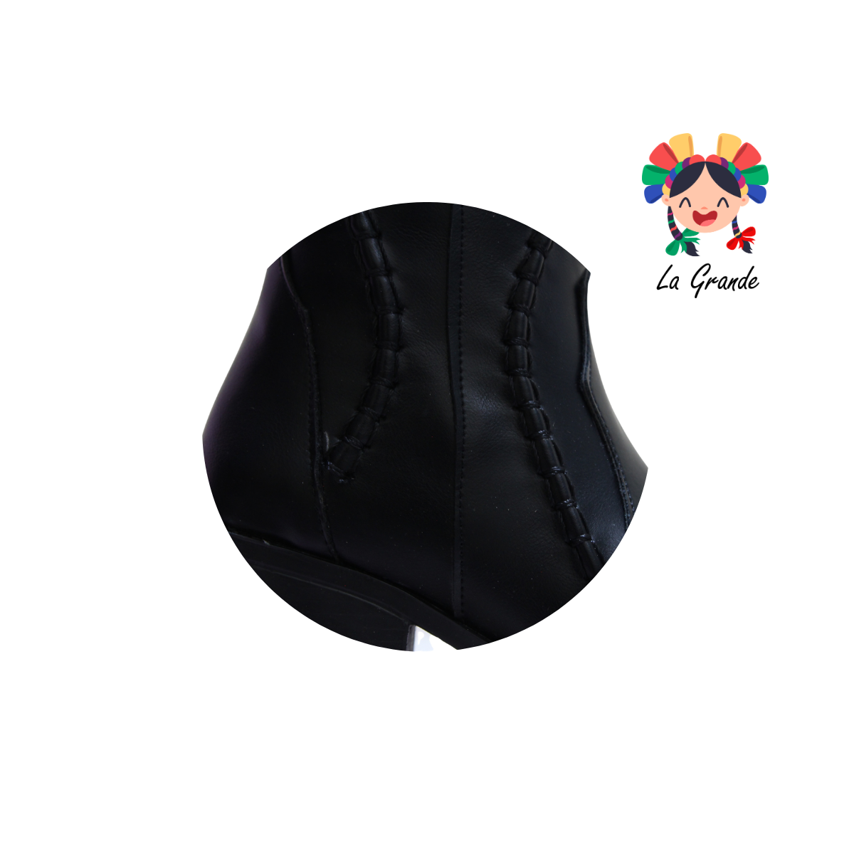 1009 IVANNEP Negro Bota Vaquera para Dama