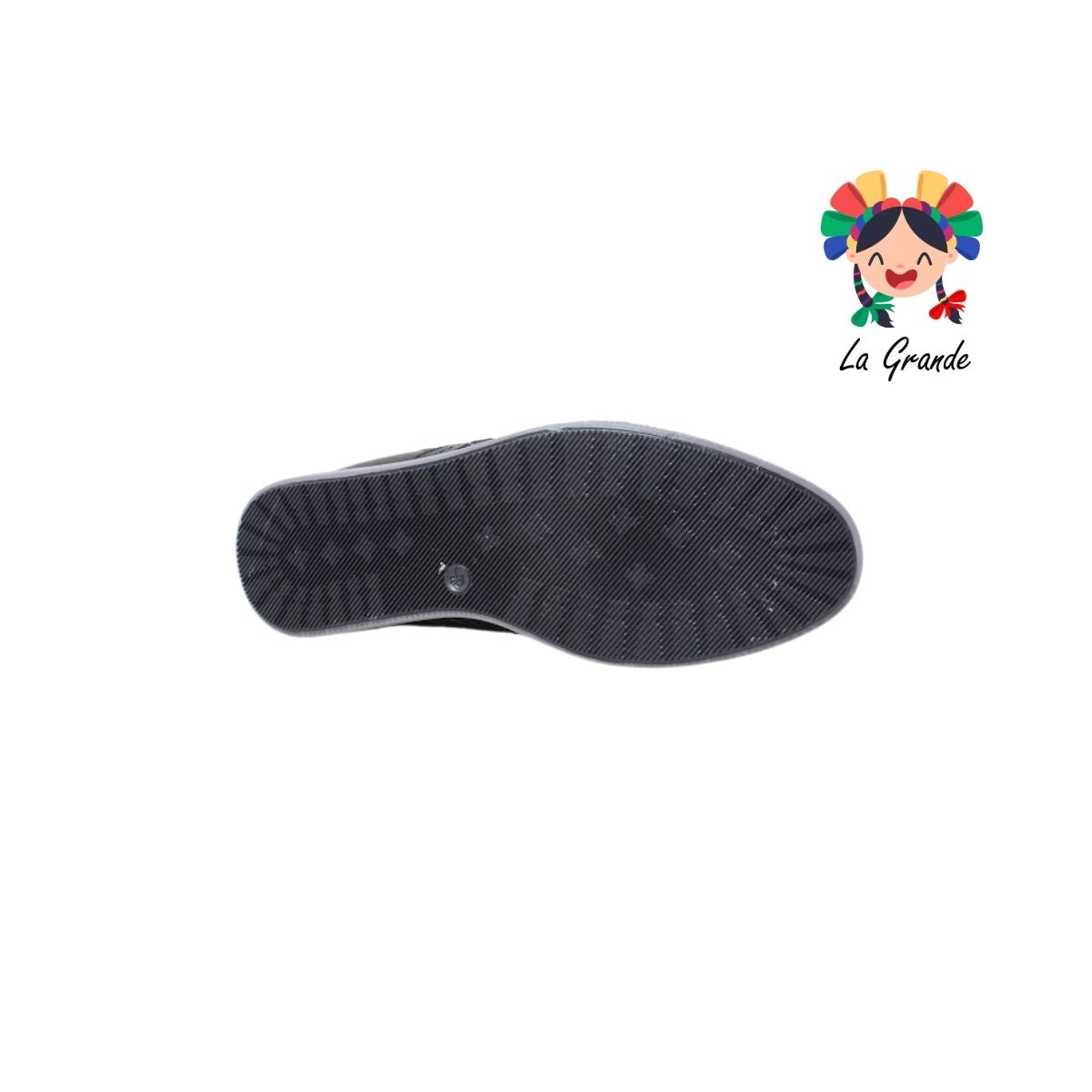1834 NOZIVO Negro Gris Sint Zapato Casual para Joven